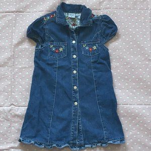 Vintage Oshkosh Jean Dress (size 4t)